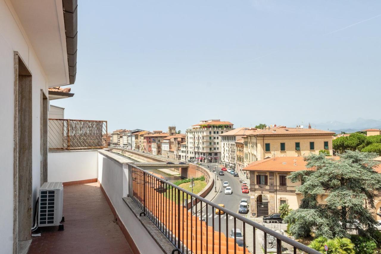 Apartamento Modern Attics With Balconies And Panoramic View Pisa Exterior foto